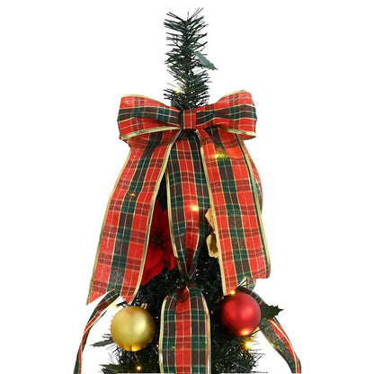 Artificial Christmas Tree with 150 LEDs Green 180 cm PVC