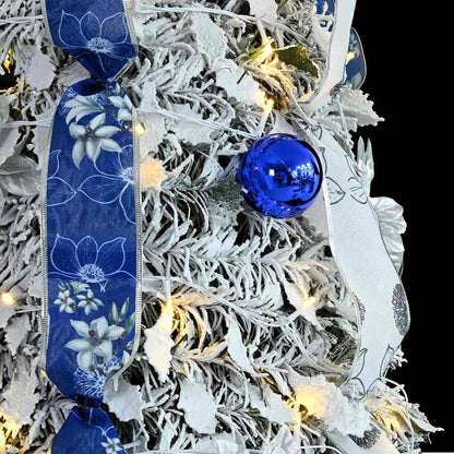 Artificial Christmas Tree with 150 LEDs White 180 cm PVC