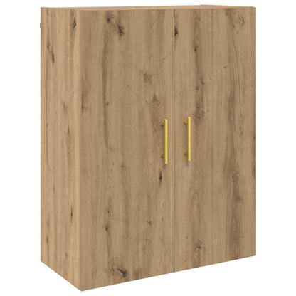Wall Mounted Cabinets 2 pcs Artisan oak 69.5 x 34 x 90 cm