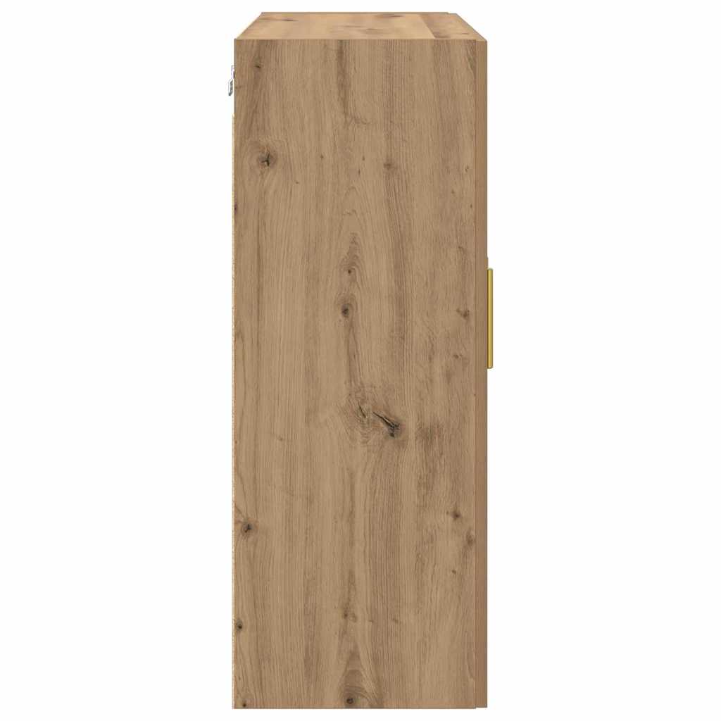 Wall Mounted Cabinets 2 pcs Artisan oak 69.5 x 34 x 90 cm