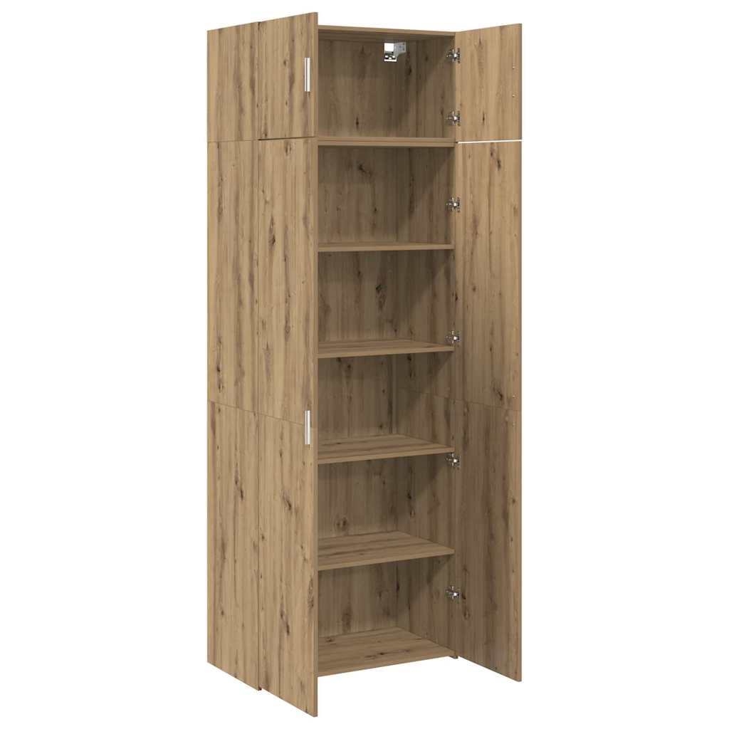 Storage Cabinet Artisan oak 80 x 42.5 x 225 cm Engineered wood