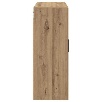 Wall Mounted Cabinets 2 pcs Artisan oak 69.5 x 34 x 90 cm