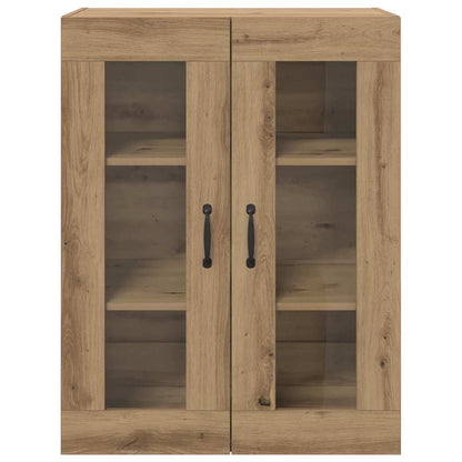 Wall Mounted Cabinets 2 pcs Artisan oak 69.5 x 34 x 90 cm