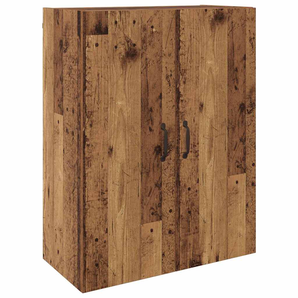 Wall Mounted Cabinets 2 pcs Old wood 69.5 x 34 x 90 cm