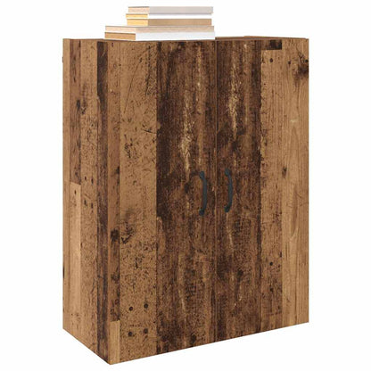 Wall Mounted Cabinets 2 pcs Old wood 69.5 x 34 x 90 cm