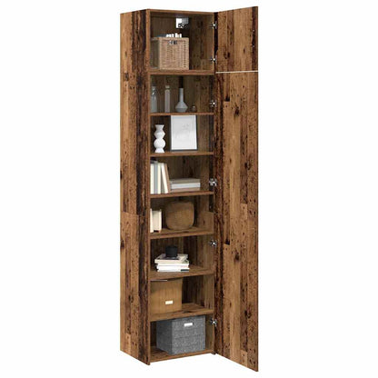 Storage Cabinet Old wood 50 x 41 x 225 cm Engineered wood