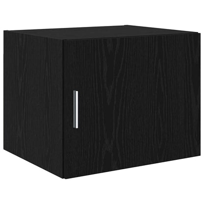 Storage Cabinet Black oak 50 x 41 x 225 cm Engineered wood