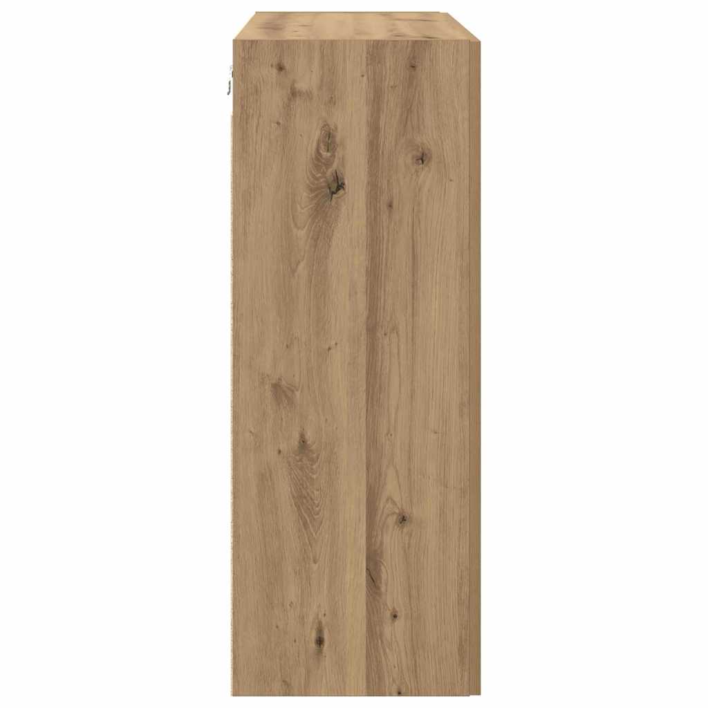 Wall Mounted Cabinets 2 pcs Artisan oak 69.5 x 34 x 90 cm