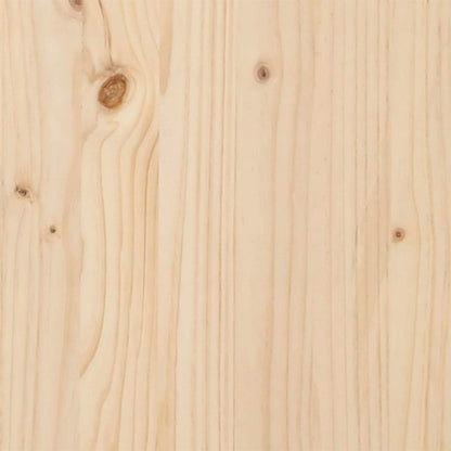 Christmas Trees with Stand Natural 60 cm Solid pine wood