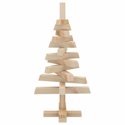 Christmas Trees with Stand Natural 60 cm Solid pine wood