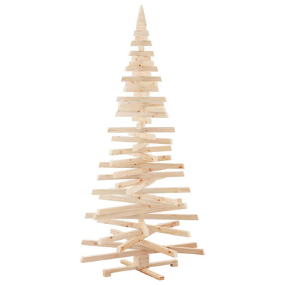 Christmas Trees with Stand Natural 210 cm Solid pine wood
