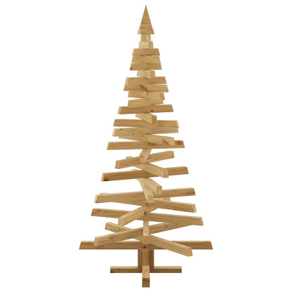 Christmas Trees with Stand Brown 150 cm Solid pine wood