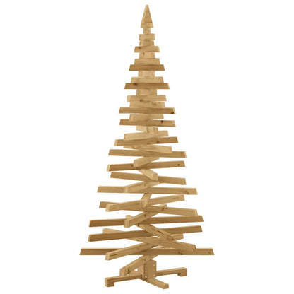 Christmas Trees with Stand Brown 180 cm Solid pine wood