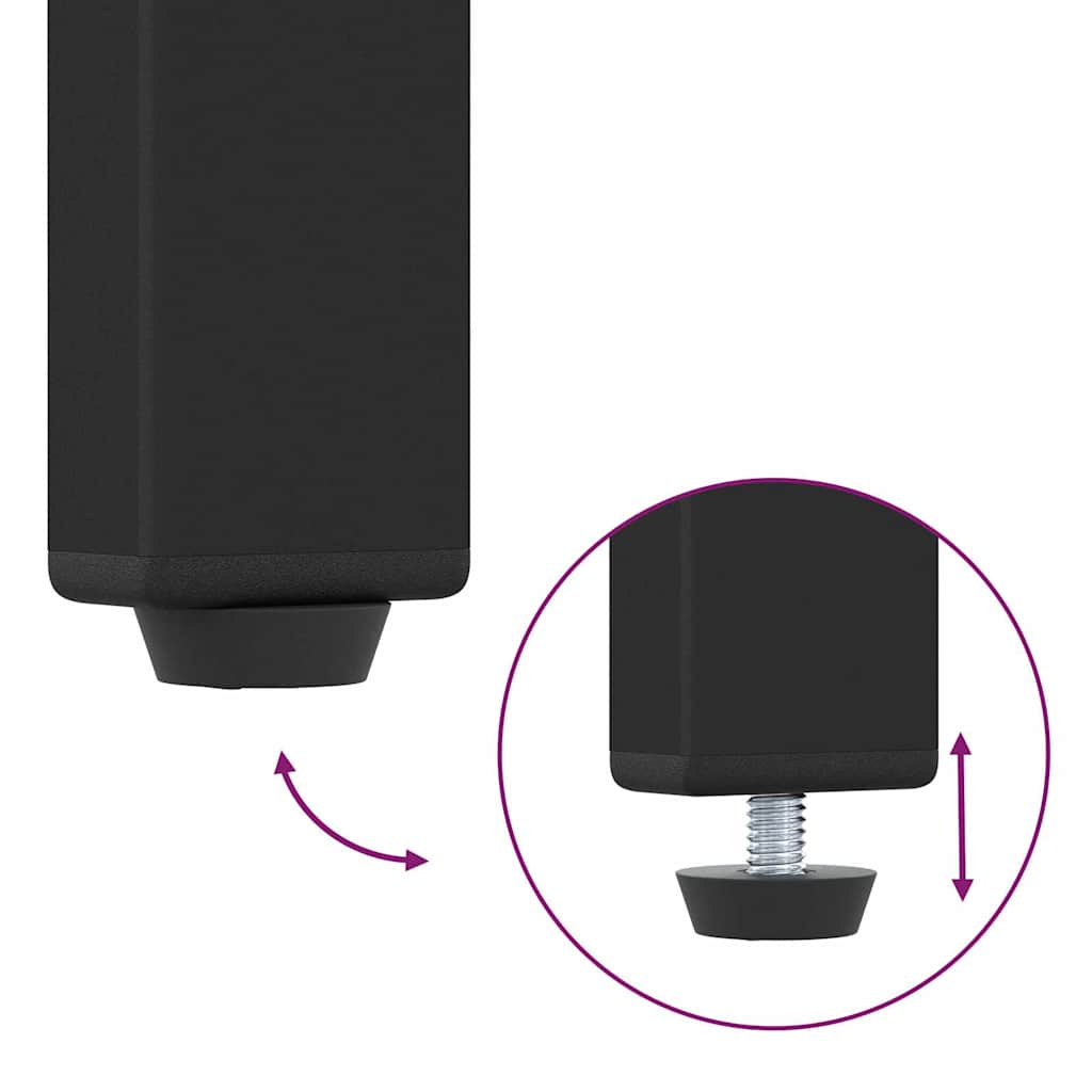 Kitchen Shelf Black Oak 60 x 40 x 168 cm Engineered Wood