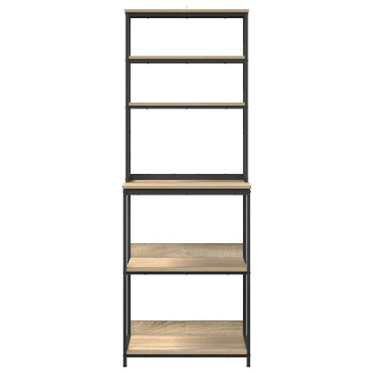 Kitchen Shelf Sonoma Oak 60 x 40 x 168 cm Engineered Wood