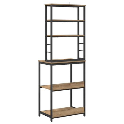 Kitchen Shelf Artisan Oak 60 x 40 x 168 cm Engineered Wood