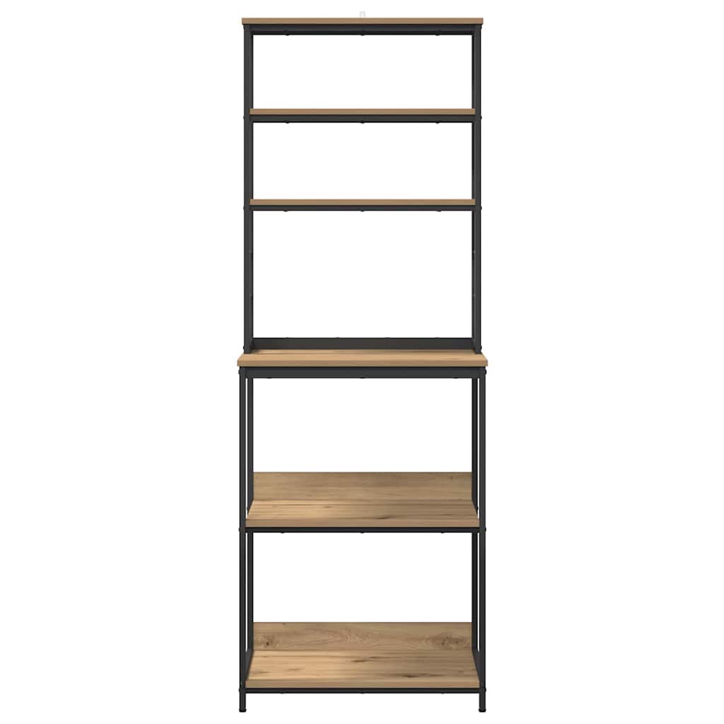 Kitchen Shelf Artisan Oak 60 x 40 x 168 cm Engineered Wood