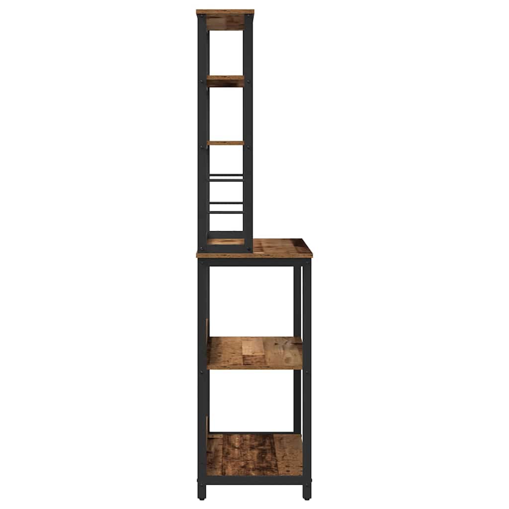 Kitchen Shelf Old Wood 80 x 40 x 168 cm Engineered Wood