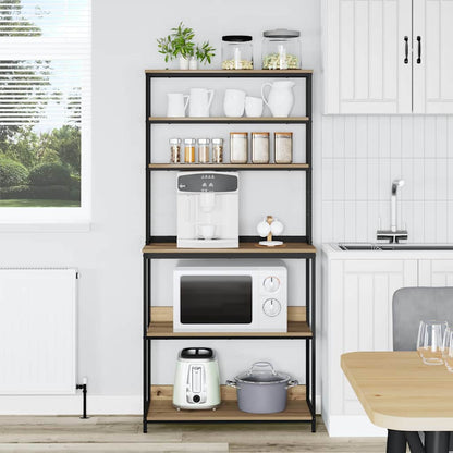 Kitchen Shelf Artisan Oak 80 x 40 x 168 cm Engineered Wood