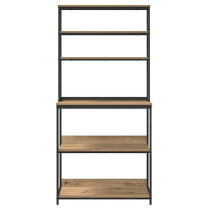 Kitchen Shelf Artisan Oak 80 x 40 x 168 cm Engineered Wood