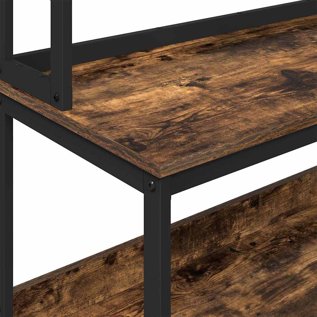 Kitchen Shelf Smoked Oak 100 x 40 x 168 cm Engineered Wood