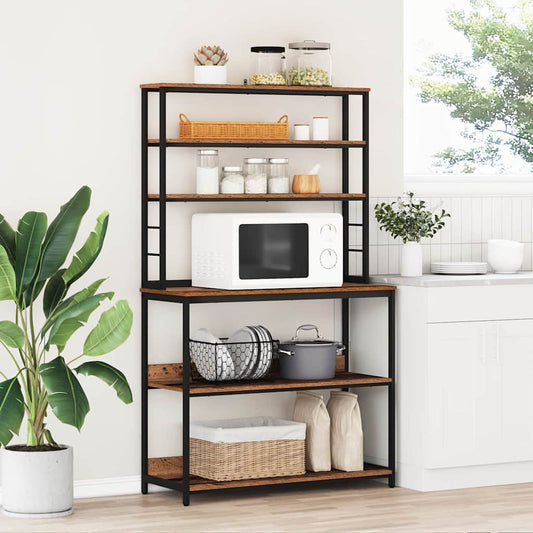 Kitchen Shelf Old Wood 100 x 40 x 168 cm Engineered Wood