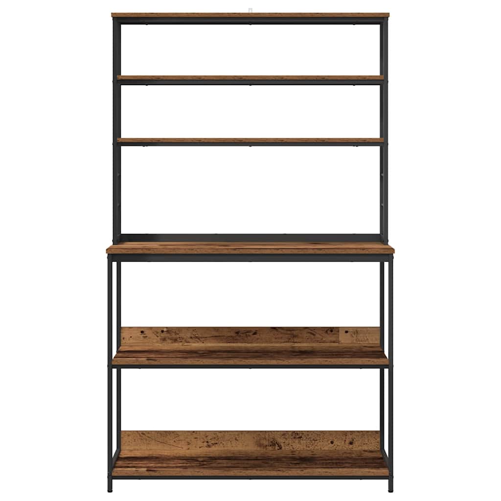 Kitchen Shelf Old Wood 100 x 40 x 168 cm Engineered Wood