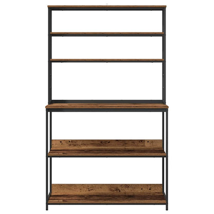 Kitchen Shelf Old Wood 100 x 40 x 168 cm Engineered Wood