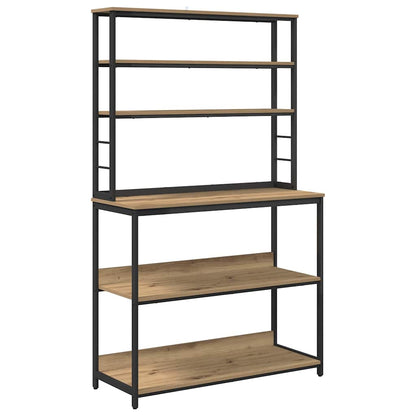 Kitchen Shelf Artisan Oak 100 x 40 x 168 cm Engineered Wood