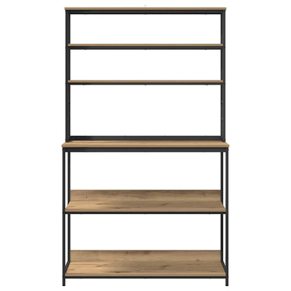 Kitchen Shelf Artisan Oak 100 x 40 x 168 cm Engineered Wood