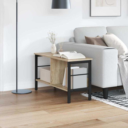 Bookshelf Sonoma Oak 82 x 32 x 47 cm Engineered Wood