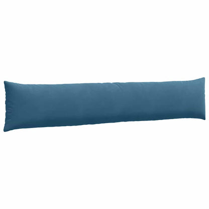 Sofa Pillows 2 pcs Blue 200 x 40 cm Corduroy Fabric
