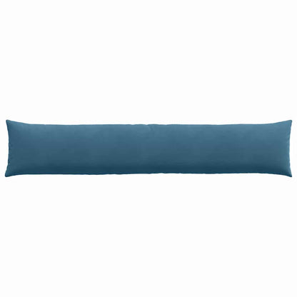 Sofa Pillows 2 pcs Blue 200 x 40 cm Corduroy Fabric