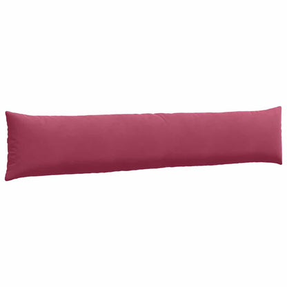 Sofa Pillows 2 pcs Wine Red 200 x 40 cm Corduroy Fabric