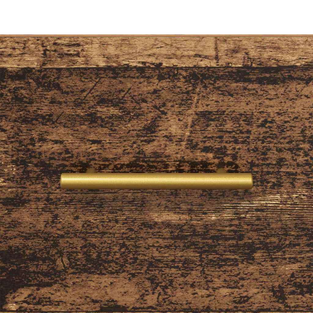 Bedside Table 2 pcs Old wood 40 x 35 x 47.5 cm Engineered wood