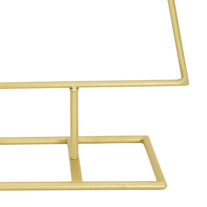 Metal Christmas Tree with Stand Gold 90 cm Powder-coated steel