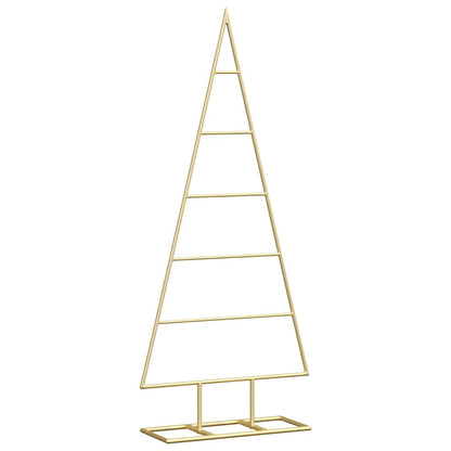 Metal Christmas Tree with Stand Gold 90 cm Powder-coated steel