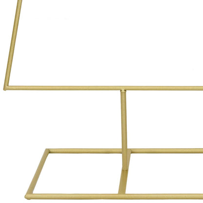 Metal Christmas Tree with Stand Gold 150 cm Powder-coated steel