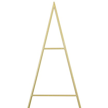 Metal Christmas Tree with Stand Gold 180 cm Powder-coated steel