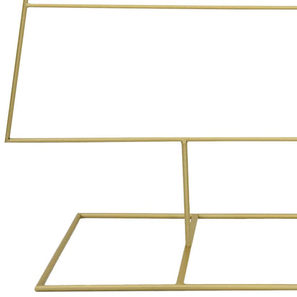 Metal Christmas Tree with Stand Gold 210 cm Powder-coated steel