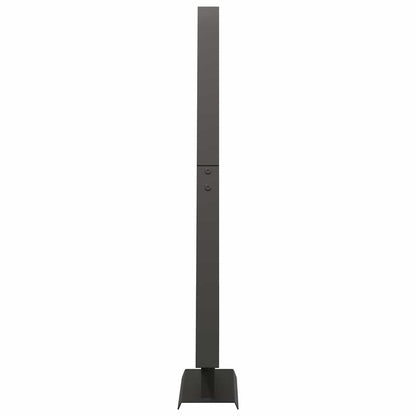 Metal Christmas Tree with Stand Black 90 cm Steel