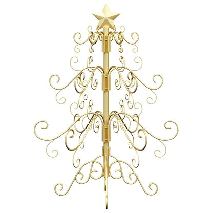 Metal Christmas Tree with Stand Gold 60 cm Powder-coated steel