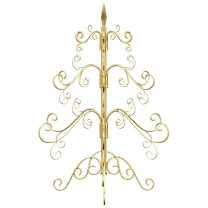 Metal Christmas Tree with Stand Gold 60 cm Powder-coated steel