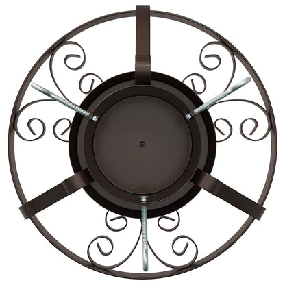 Christmas Tree Stand Antique copper 40 x 40 x 20.5 cm Steel