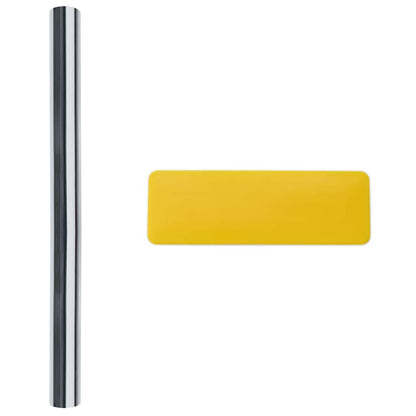 Static Reflective Solar Window Film Silver 45 x 2000 cm PVC