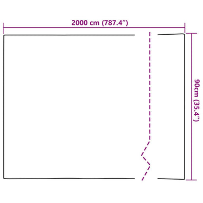 Self-adhesive Window Film Frosted stripes 90 x 2000 cm PVC