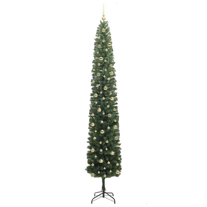 Artificial Christmas Tree with 300 LEDs with Stand Green 270 cm