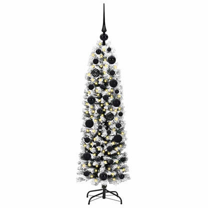 Artificial Christmas Tree with 150 LEDs with Stand Green 120 cm