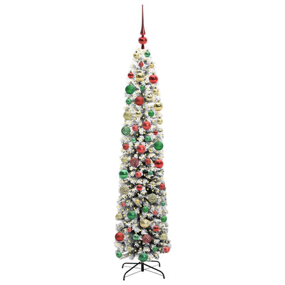 Artificial Christmas Tree with 300 LEDs with Stand Green 180 cm