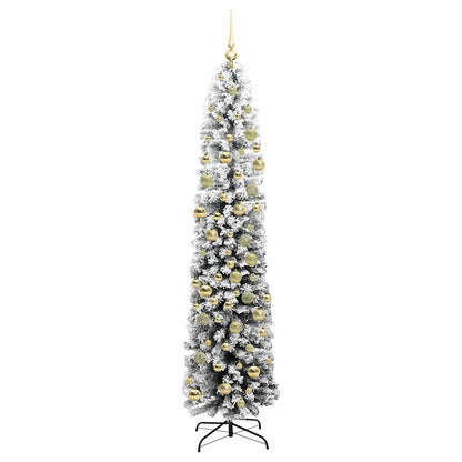 Artificial Christmas Tree with 300 LEDs with Stand Green 210 cm